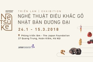 Exhibition showcases Japan’s contemporary netsuke carved of wood