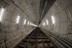 A corner of the underground track (Source: VNA)