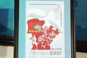Stamp collection marking Mau Than Offensive released