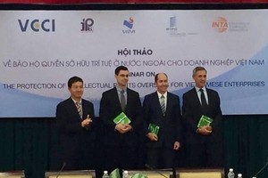 A seminar on the protection of intellectual rights overseas for Vietnamese enterprises organised by the World Intellectual Property Organisation (WIPO) in HCM City (Photo VNA)