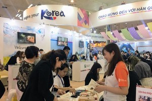 Vietnam International Travel Mart 2018 attracts 670 local and international travel businesses. (Photo: Sggp)