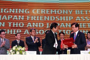 A conference titled ”Meeting Japan- Mekong Delta region” opens in the Mekong Delta city of Can Tho. (Photo: baocantho)