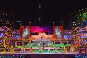 At the opening ceremony photo: SGGP