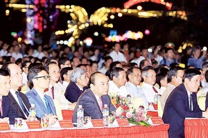PM Nguyen Xuan Phuc attends the ceremony.  (Photo: TTXVN)