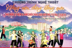 A special art performance marking the 64th anniversary of Dien Bien Phu Victory