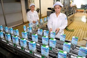 Vietnam’s leading dairy company Vinamilk is the most chosen consumer brand in Vietnam for four consecutive years (Photo: VNA)