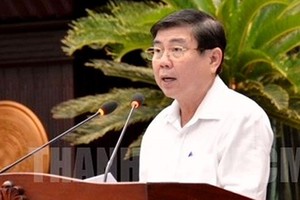 Chairman of the municipal People’s Committee Nguyen Thanh Phong