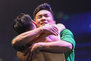 The circus stars complete "the most dangerous performance” of their lives.