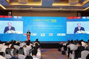 PM Nguyen Xuan Phuc speaks at the summit (Source: VNA)