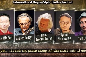 Vietnam Int’l Fingerstyle Guitar Festival 2018 to return to Hanoi