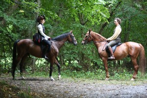 A scene in the film "Kincsem"