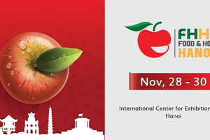 Food & Hotel Hanoi 2018 to open next month