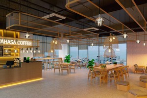 A cafe in the bookstore (Photo: Fahasa)