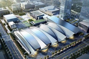 The Songdo Covensia Convention Centre in Incheon where the first Overseas Vietnamese Economic Forum will take place. (Photo: thuonghieuvaphapluat.vn)