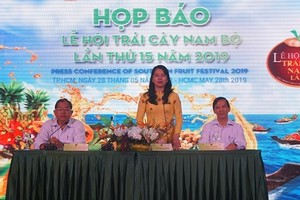 At the press conference