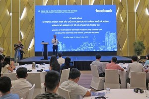 At the launch ceremony of the partnership (Photo: sggp)