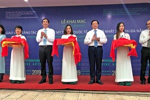 At the opening ceremony (Photo: Sggp)