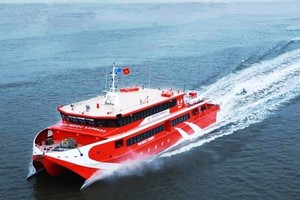 High-speed boat linking Can Tho, Con Dao launched