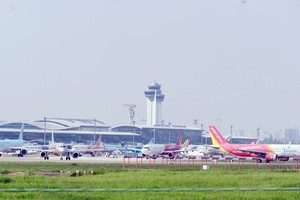 Tan Son Nhat airport of HCM City  (Photo: SGGP)