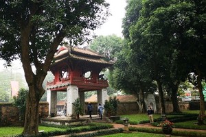 The Temple of Literature in Hanoi (Source: VNA)