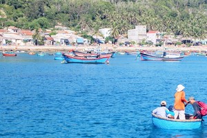 Cu Lao Xanh (Xanh Island) in Nhon Chau Commune, Quy Nhon City in the central coastal province of Binh Dinh 
