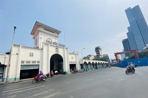 HCM City's streets are empty during the social distancing period from April 1-15 (Source: VNA)