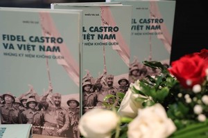 The book on display at the debut (Photo: VNA)
