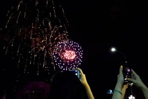 2020 Tet firework show in Can Tho City