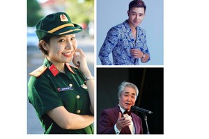 Artists participate in the event.