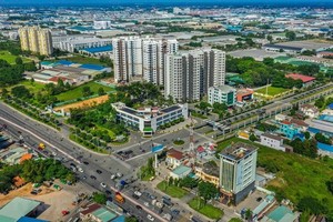 A corner of Vietnam-Singapore Industrial Park in Binh Duong (Photo: VNA)