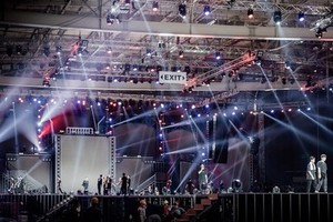 The country's leading rappers participate in “Rap Viet All-Stars” concert.