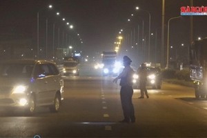 At a  monitoring and control stations