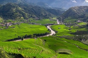 Amazing rice terraces in Sa Pa, Lao Cai province (Photo: VNA)