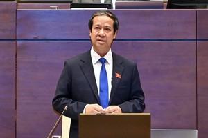 Minister of Education and Training Nguyen Kim Son