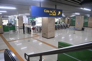 The platforms wear a deserted look.