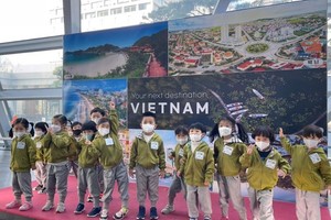 Vietnamese stall in the 2021 Busan-ASEAN Week