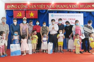 The program called “The beloved arm” aims to help orphaned children to to live a stable life.