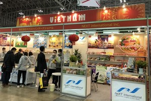 Vietnamese stalls in Foodex Japan 2022