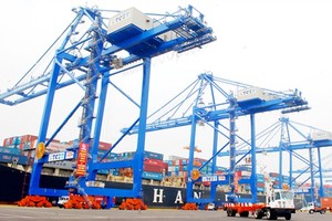 HCM C'ss foreign trade rises 18.4 percent year on year in Q1 to nearly US$17.4 billion. (Photo: SGGP) ​