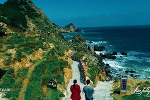 Eo Gio-Ky Co beach in Quy Nhon City, Binh Dinh Province