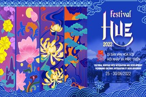 Poster of the 2022 Hue Festival 