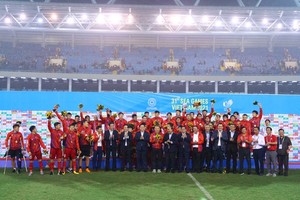 Top leaders of the Party and State congratulate the coaching staff and the U-23 men’s football team of Vietnam.