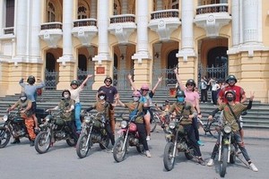 The Hanoi motorbike tour takes more than four hours. (Source: Tripadvisor)