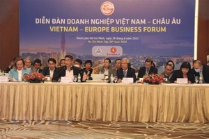 The Vietnam – Europe Business Forum takes place in HCM City on June 30. (Photo: VNA)