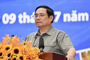 Prime Minister Pham Minh Chinh speaks at the conference (Photo: SGGP)
