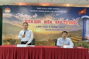 At the press conference of the art program