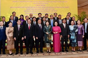 HCMC's leaders receive high-ranking officials of Laotian provinces and cities of Vientiane, Champasak and Savannakhet.