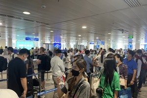 There will be around 120,000 passengers from and to Tan Son Nhat Airport during national holidays.