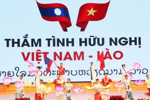 An art performance at the event