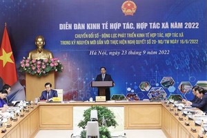 Prime Minister Pham Minh Chinh addresses the forum (Photo: VNA)